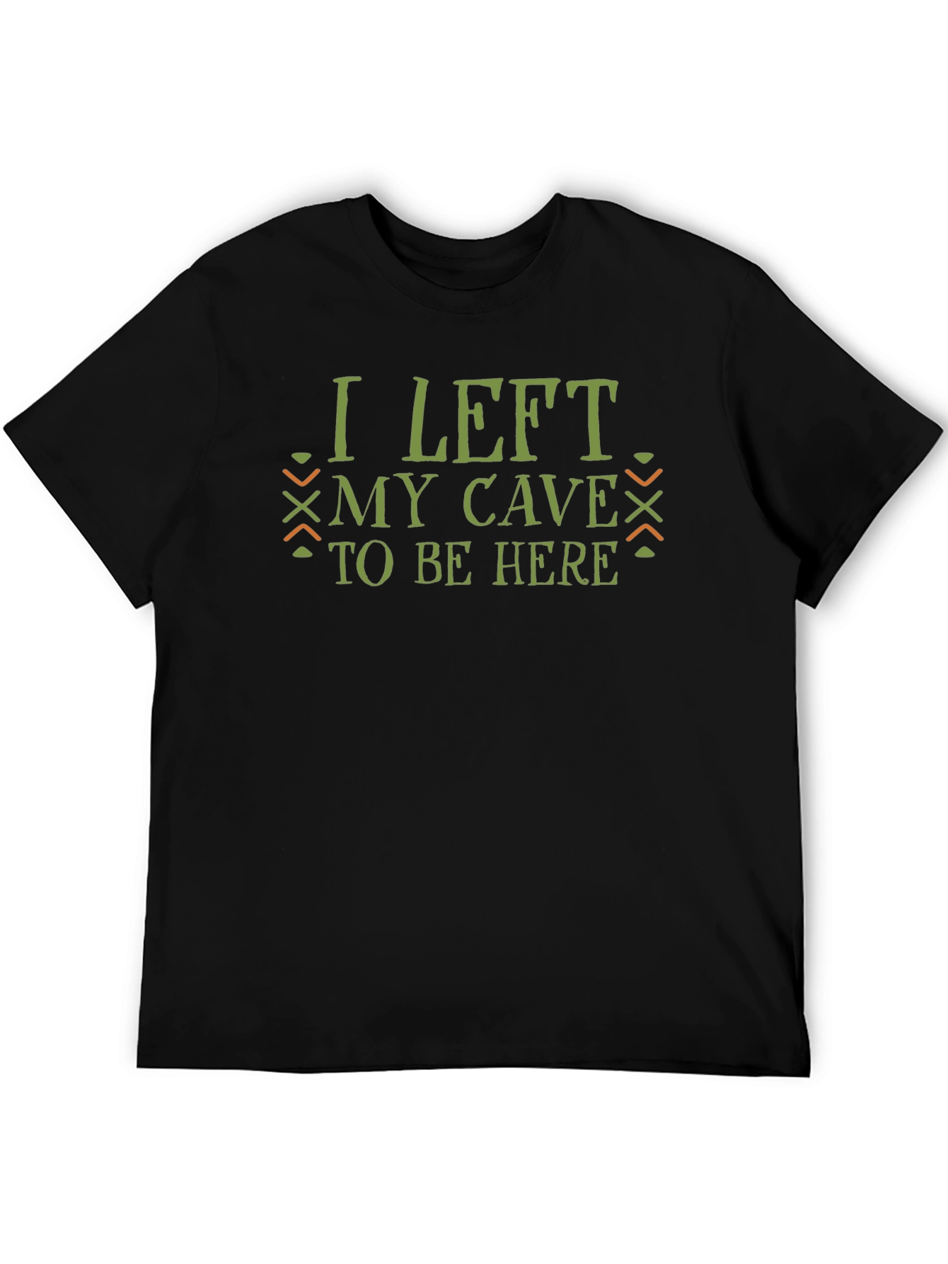 I Left My Cave Funny T-Shirt