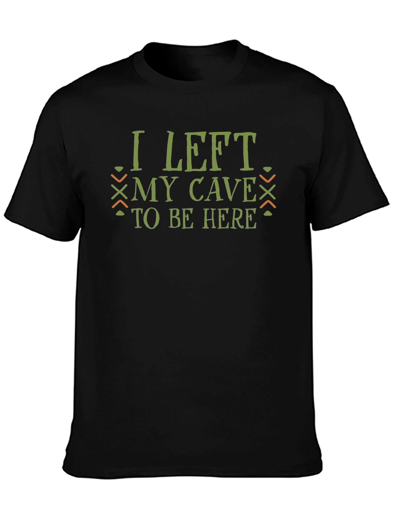 I Left My Cave Funny T-Shirt