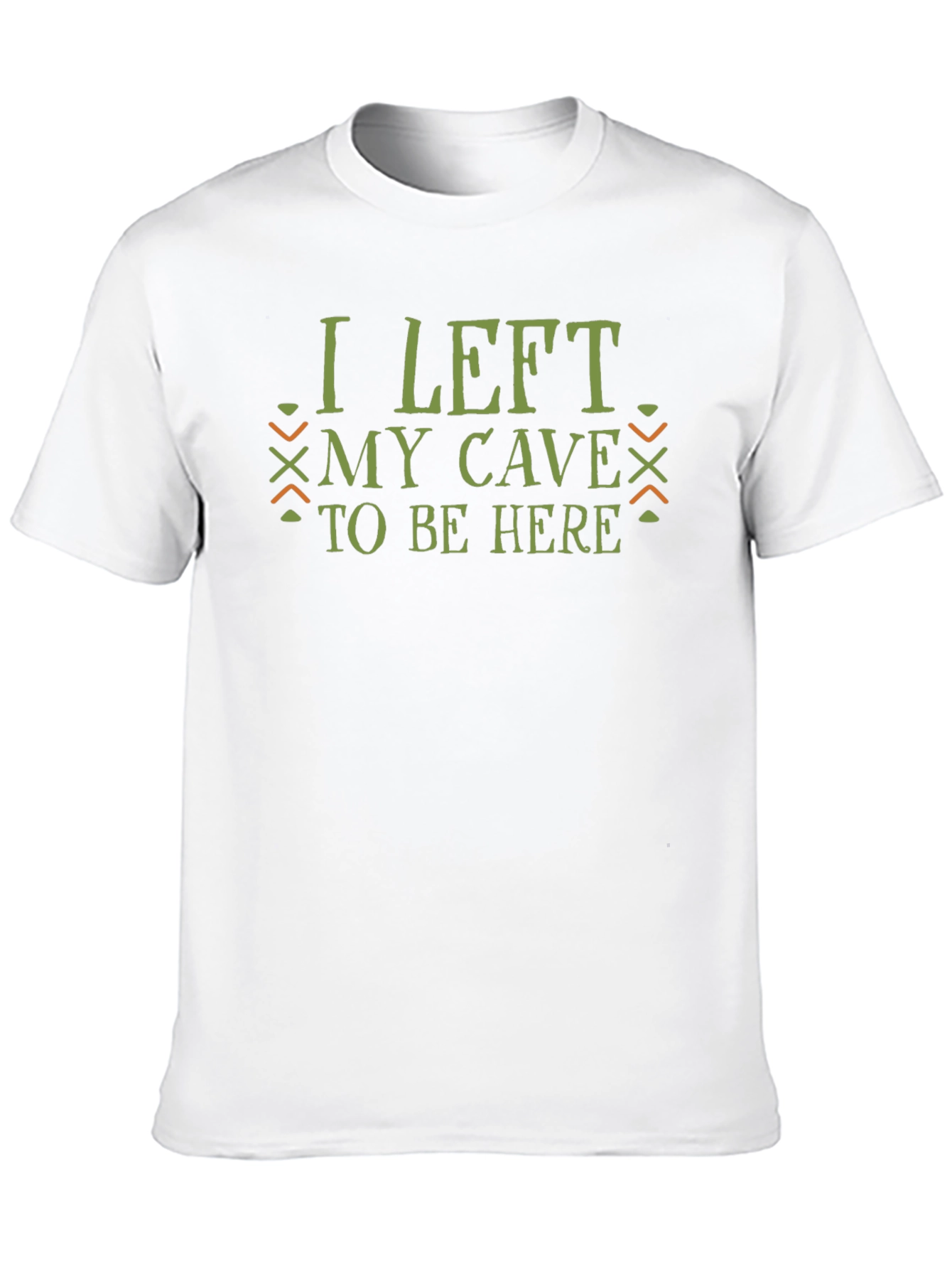 I Left My Cave Funny T-Shirt