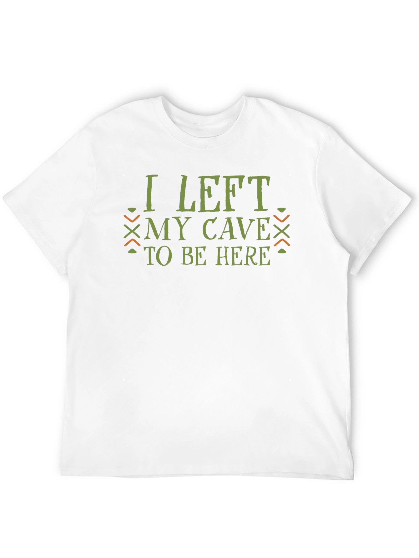 I Left My Cave Funny T-Shirt
