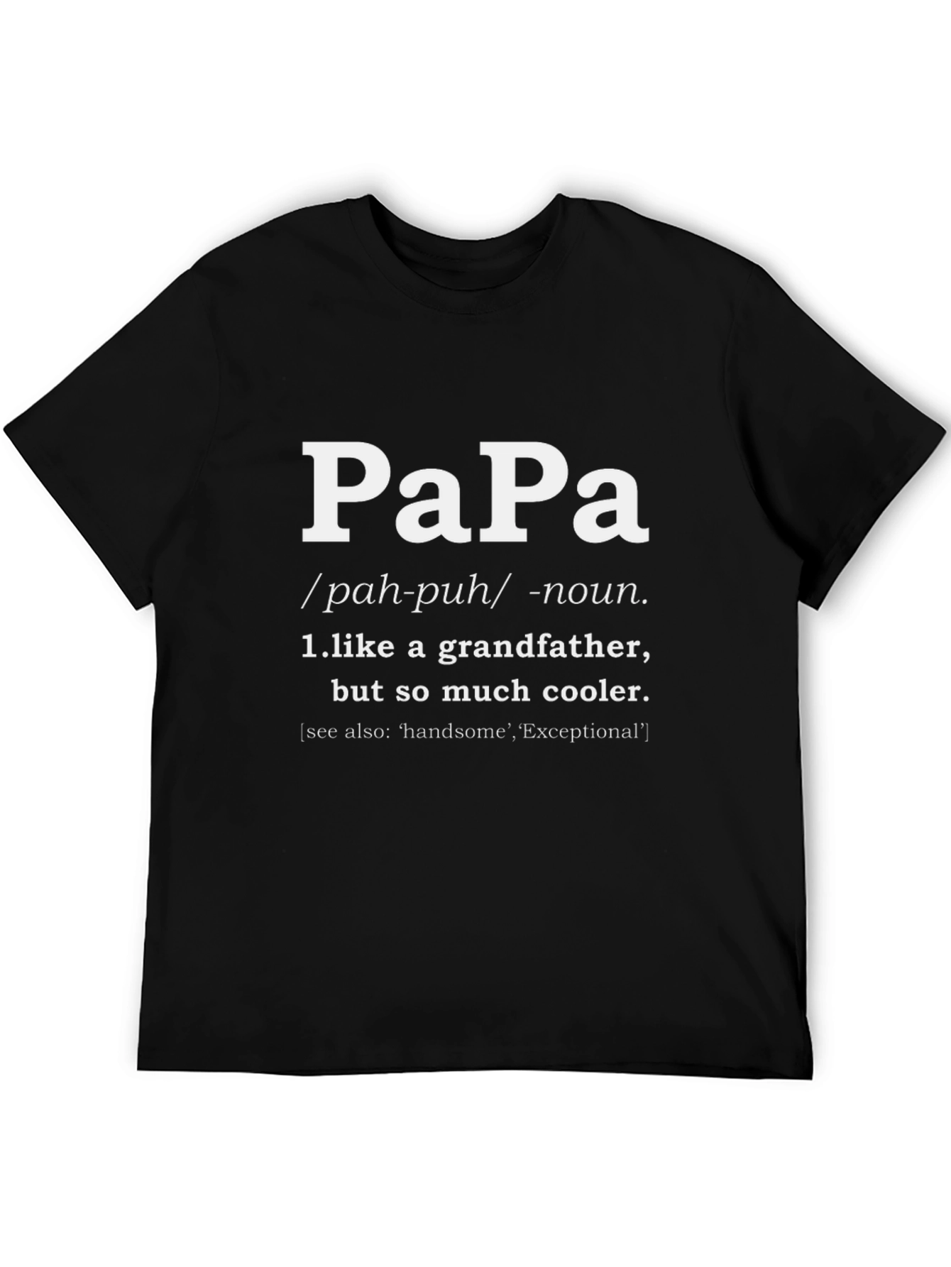Papa Definition T-Shirt - Gift for Dad