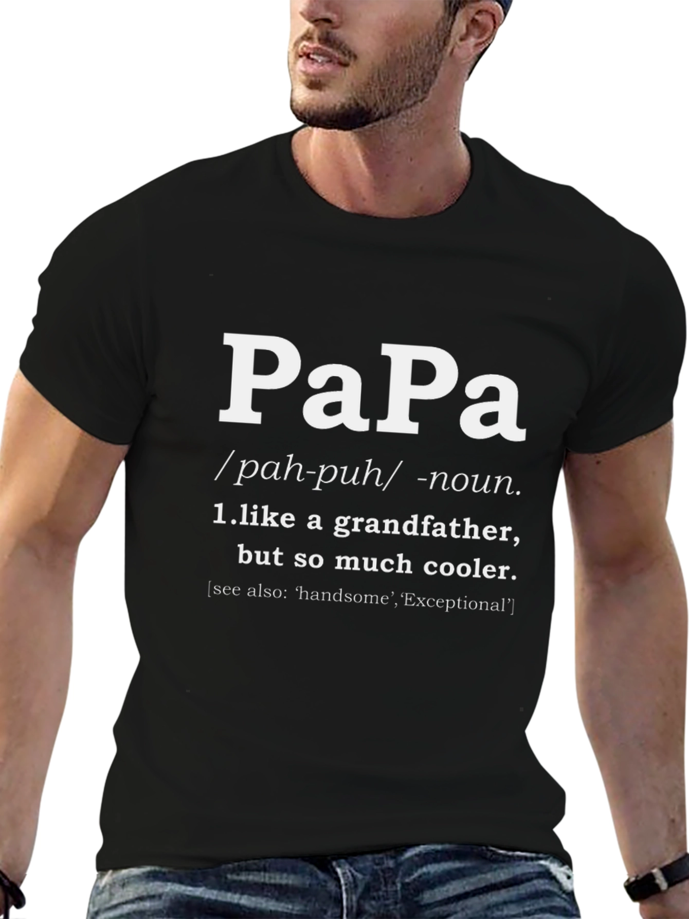 Papa Definition T-Shirt - Gift for Dad