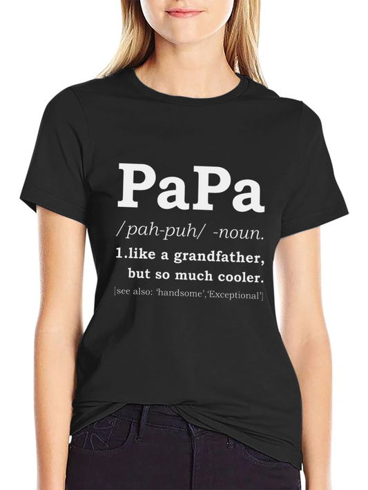 Papa Definition T-Shirt - Gift for Dad