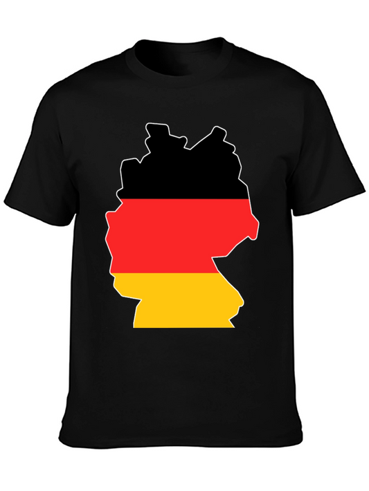 Germany Flag Map T-Shirt