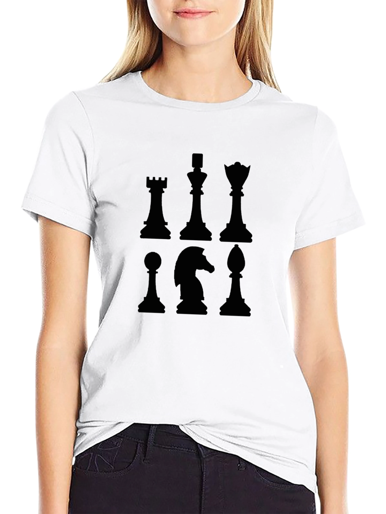 Chess Piece Graphic T-Shirt - Stylish & Unique Tee