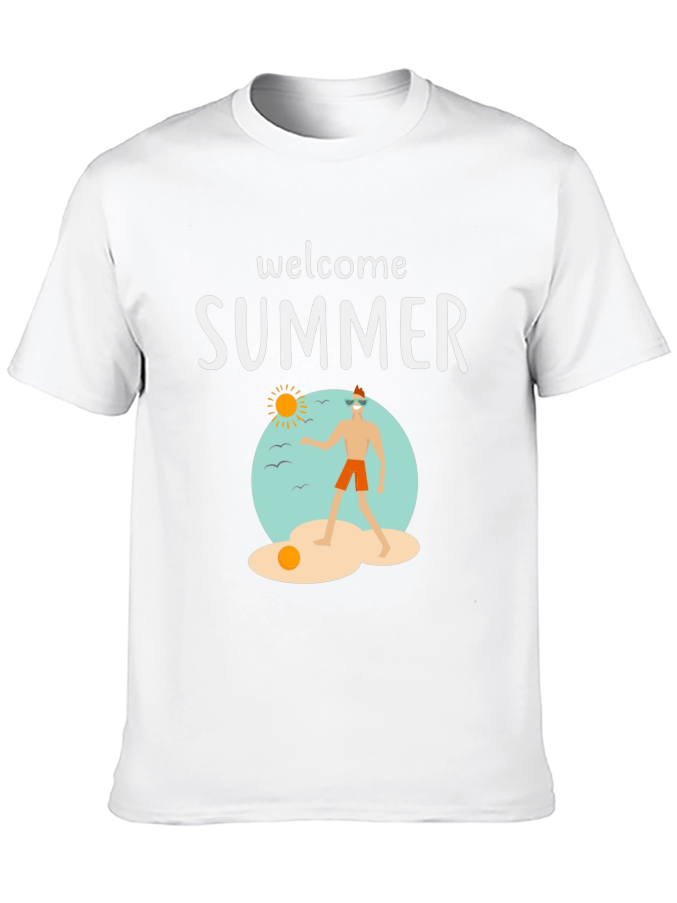 Welcome Summer Graphic T-Shirt