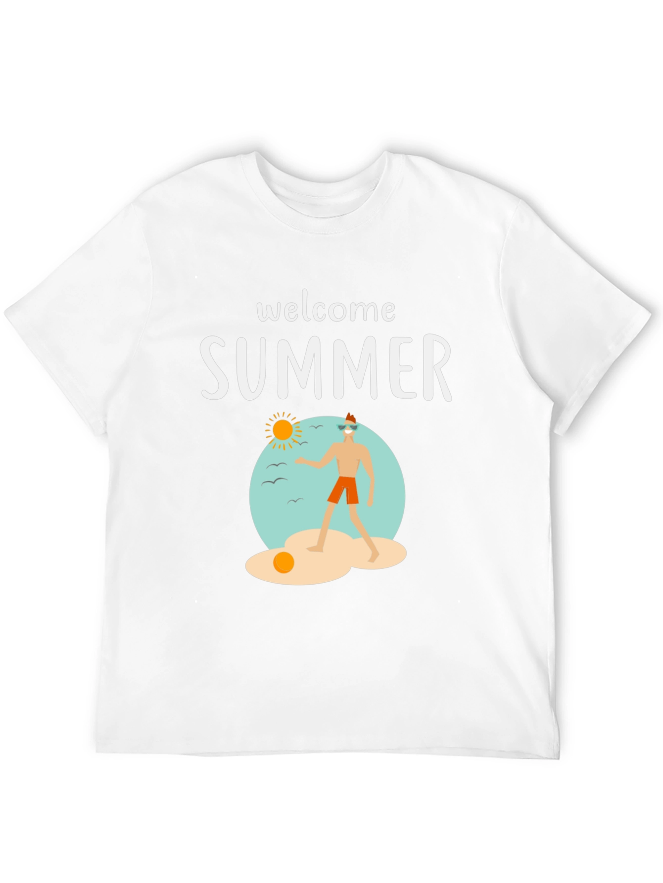 Welcome Summer Graphic T-Shirt