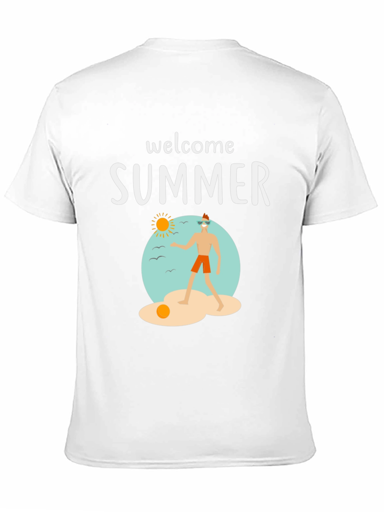 Welcome Summer Graphic T-Shirt