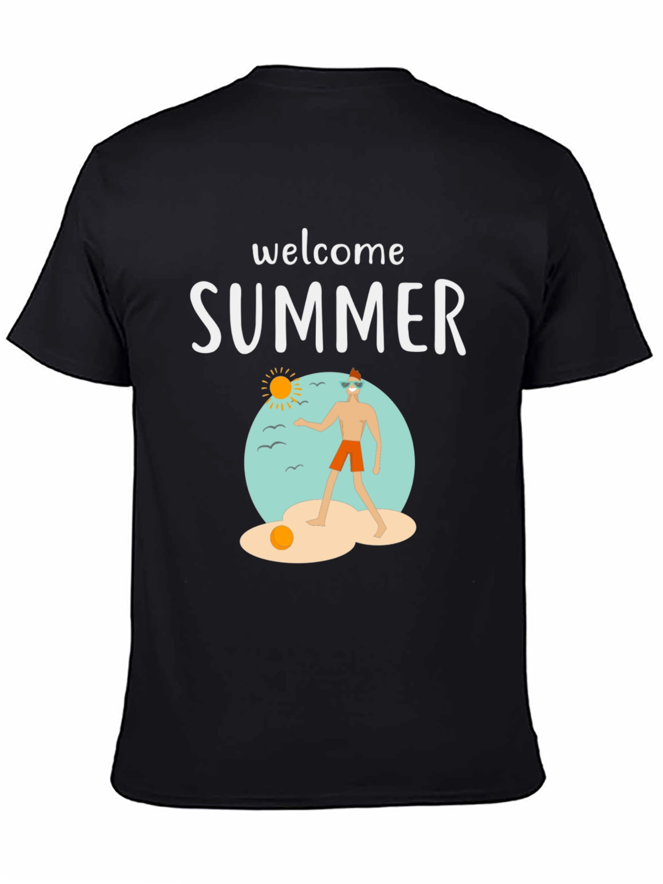 Welcome Summer Graphic T-Shirt