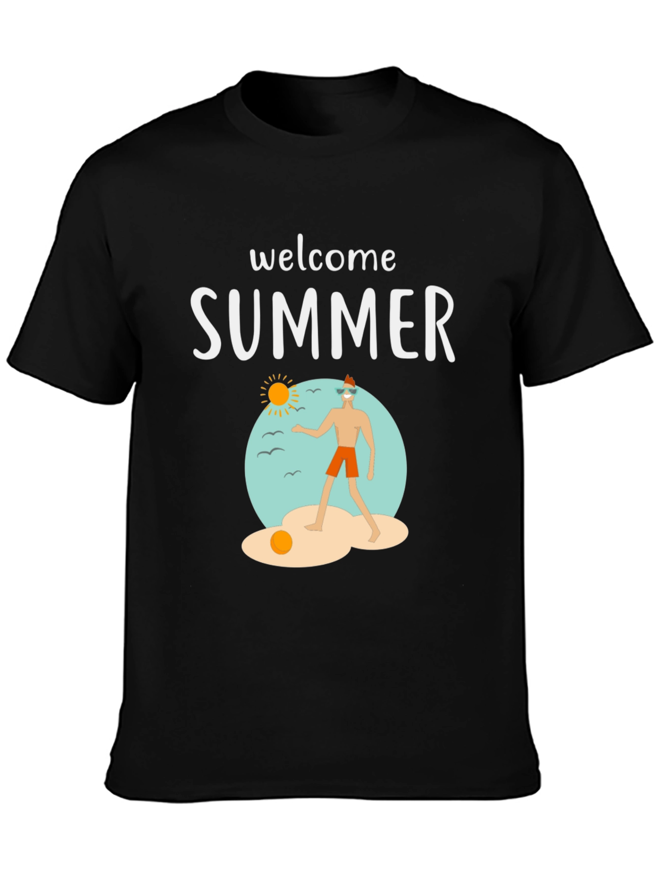 Welcome Summer Graphic T-Shirt