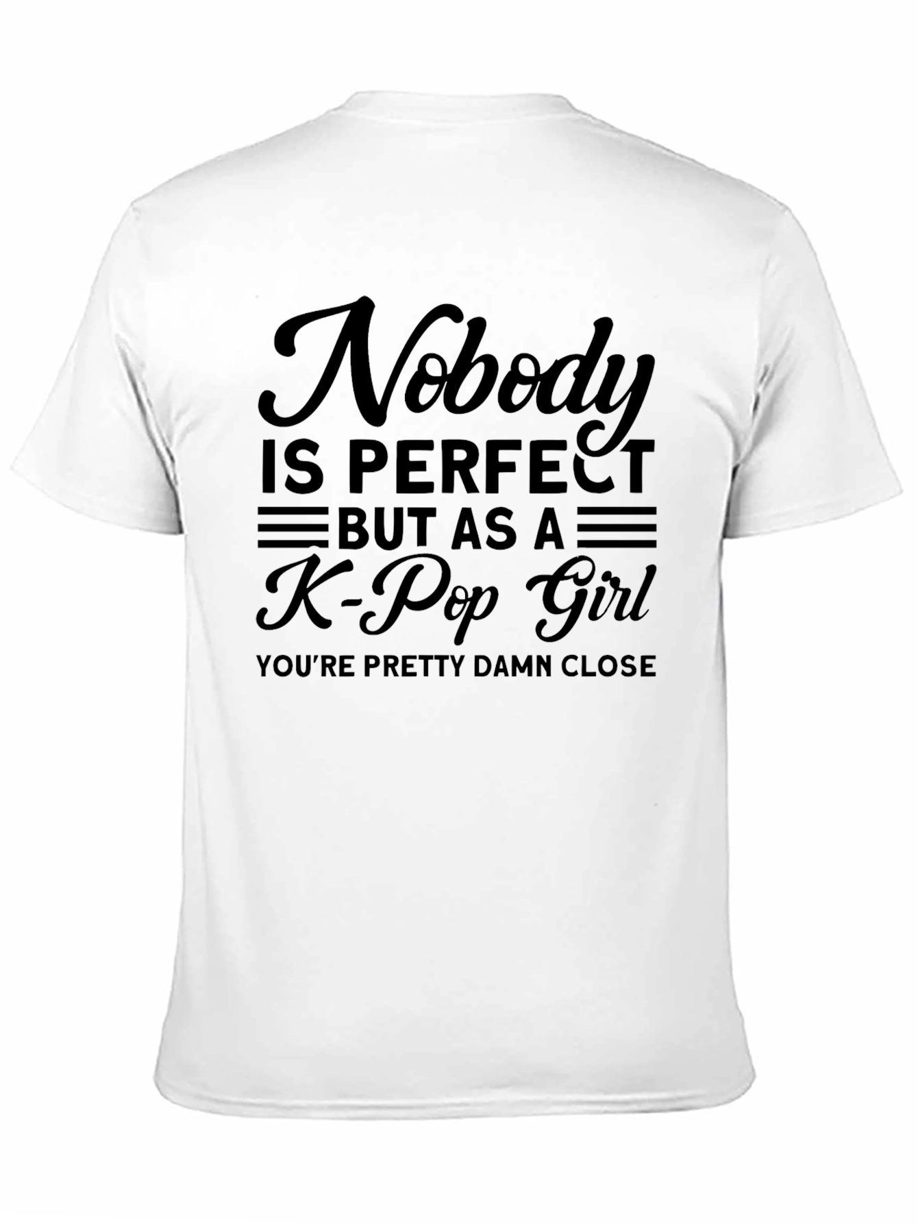 K-Pop Girl Graphic Tee - Perfect Style