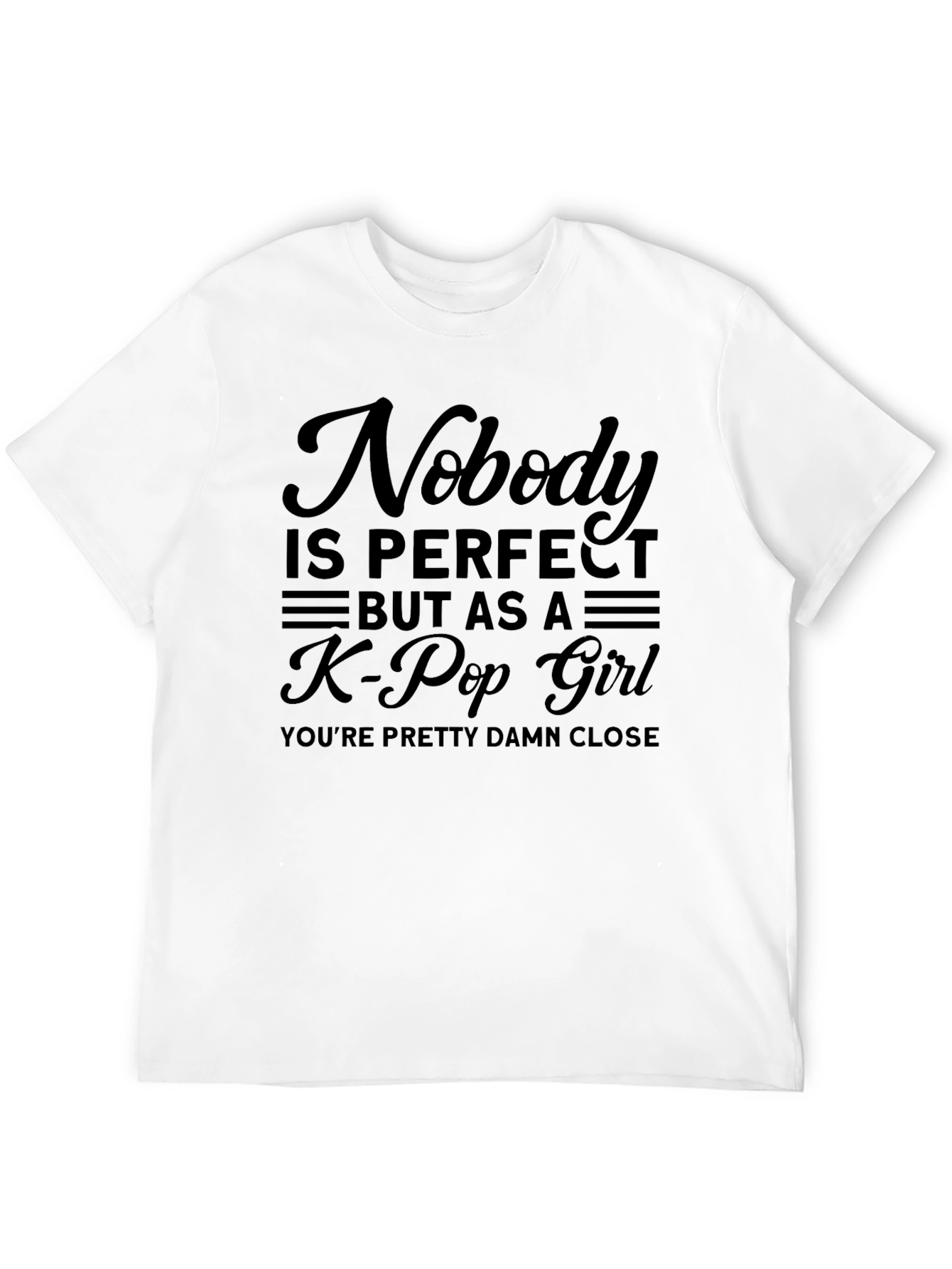K-Pop Girl Graphic Tee - Perfect Style