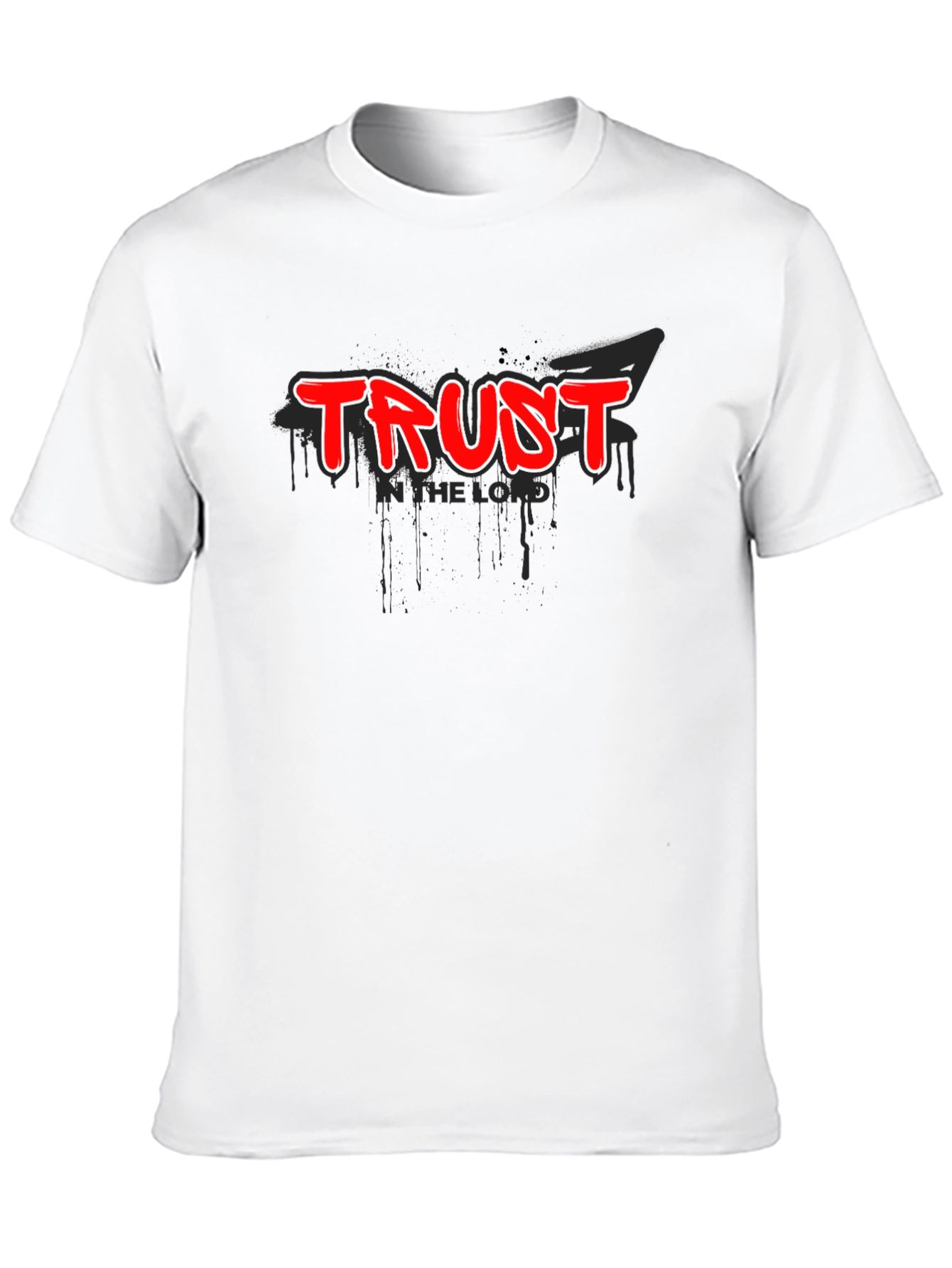 Trust in the Lord Black Graphic Tee