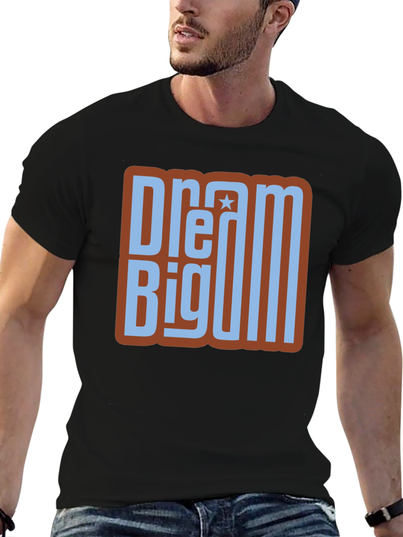 Dream Big Graphic T-Shirt - Inspirational Tee