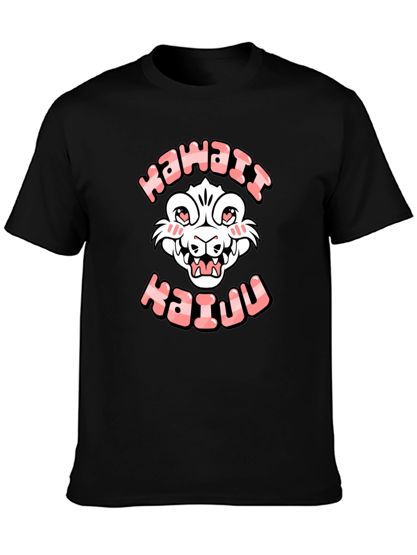 Kawaii Kaiju Black T-Shirt - Graphic Tee