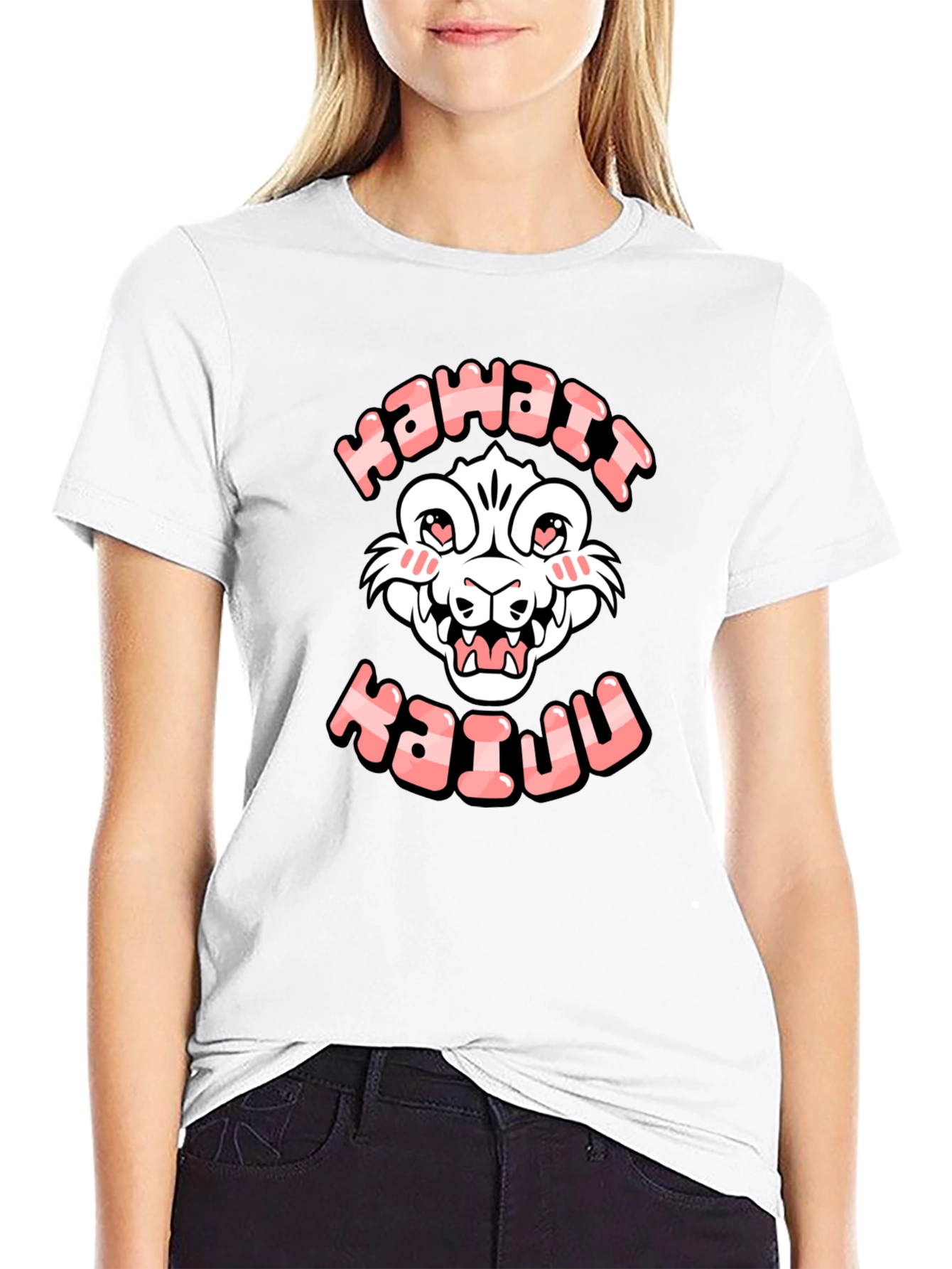 Kawaii Kaiju Black T-Shirt - Graphic Tee