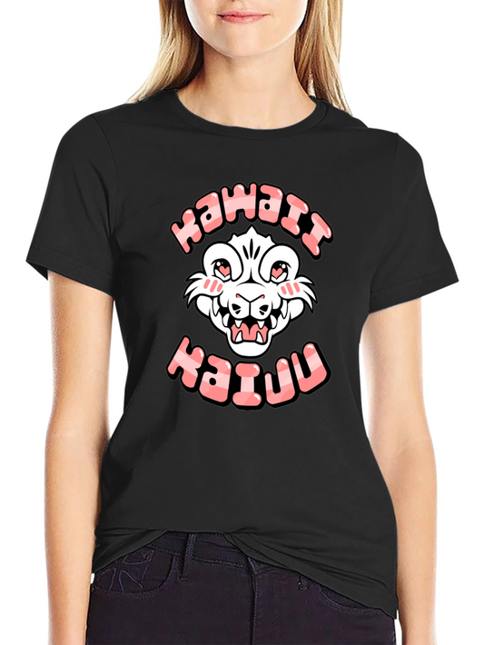 Kawaii Kaiju Black T-Shirt - Graphic Tee