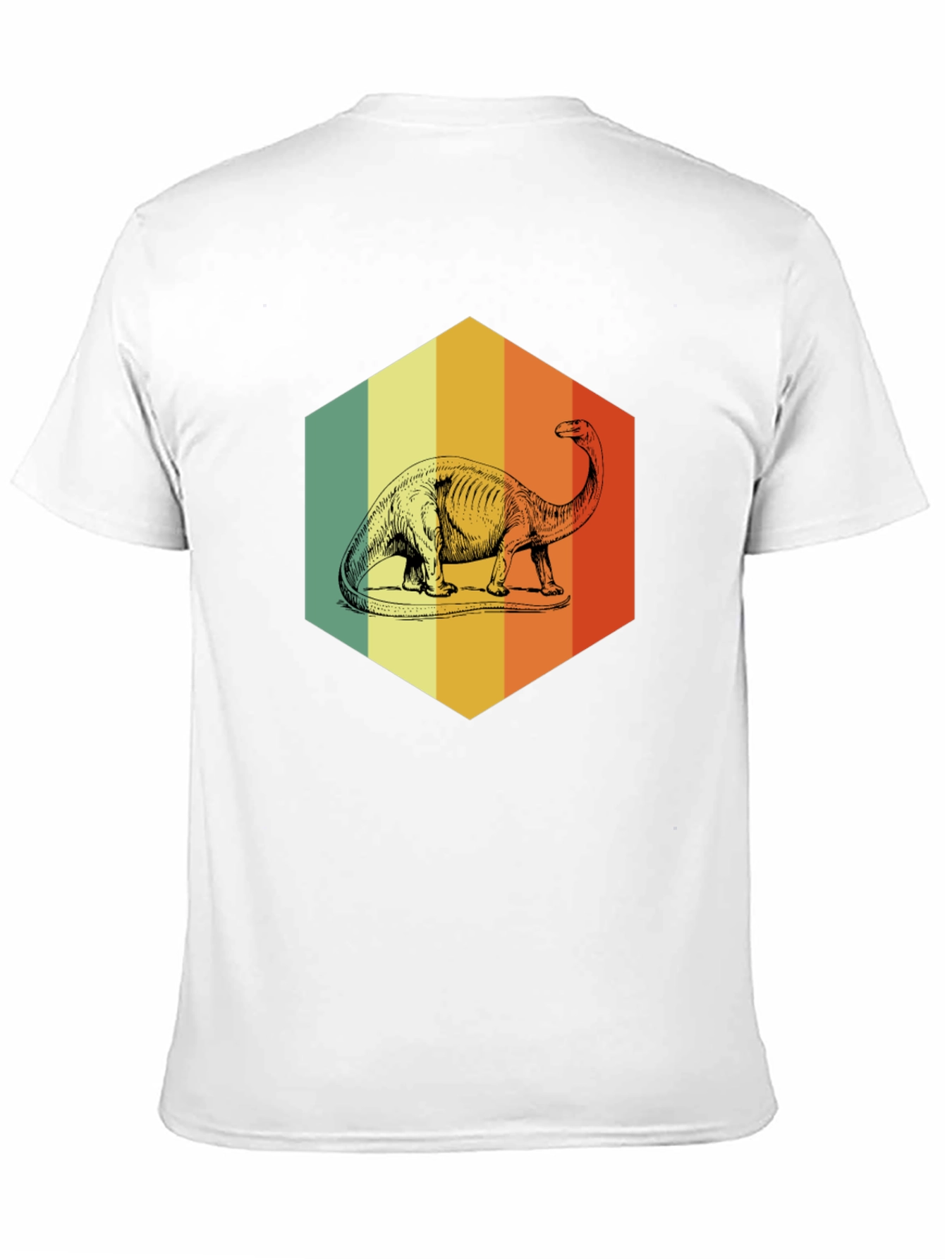 Retro Dinosaur Graphic T-Shirt