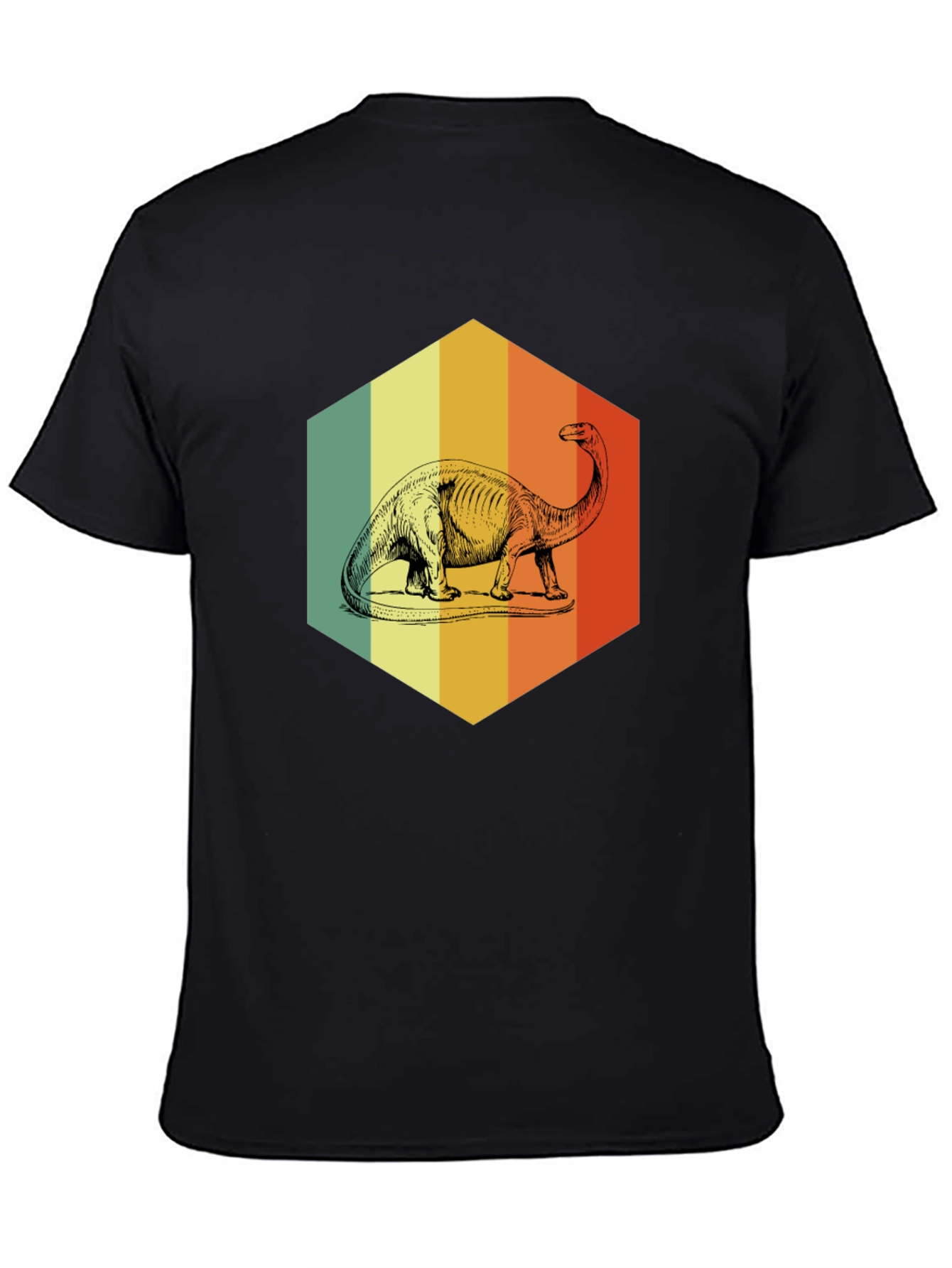 Retro Dinosaur Graphic T-Shirt