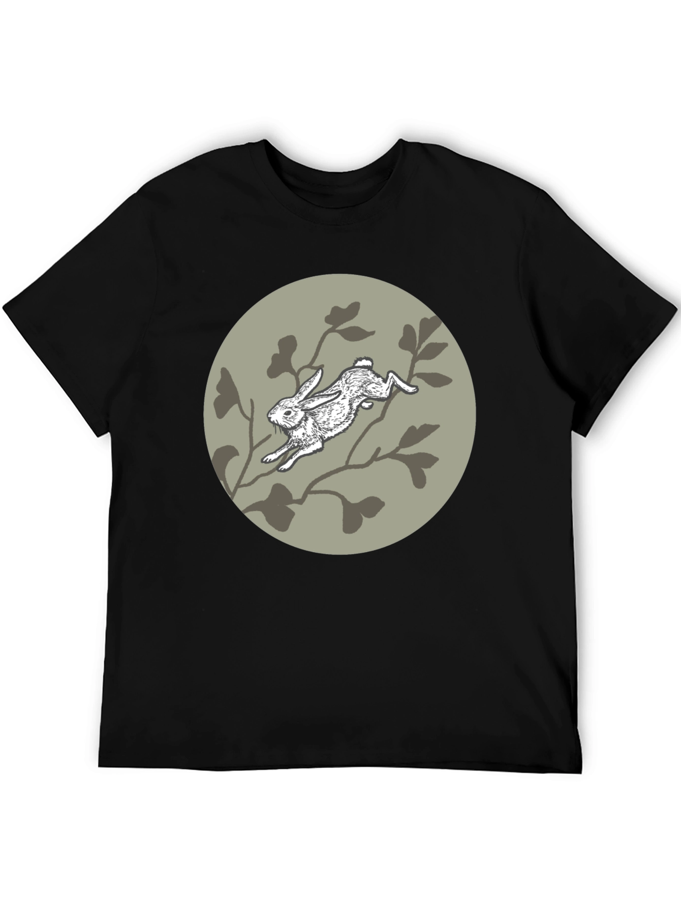 Rabbit T-Shirt - Artistic Graphic Tee