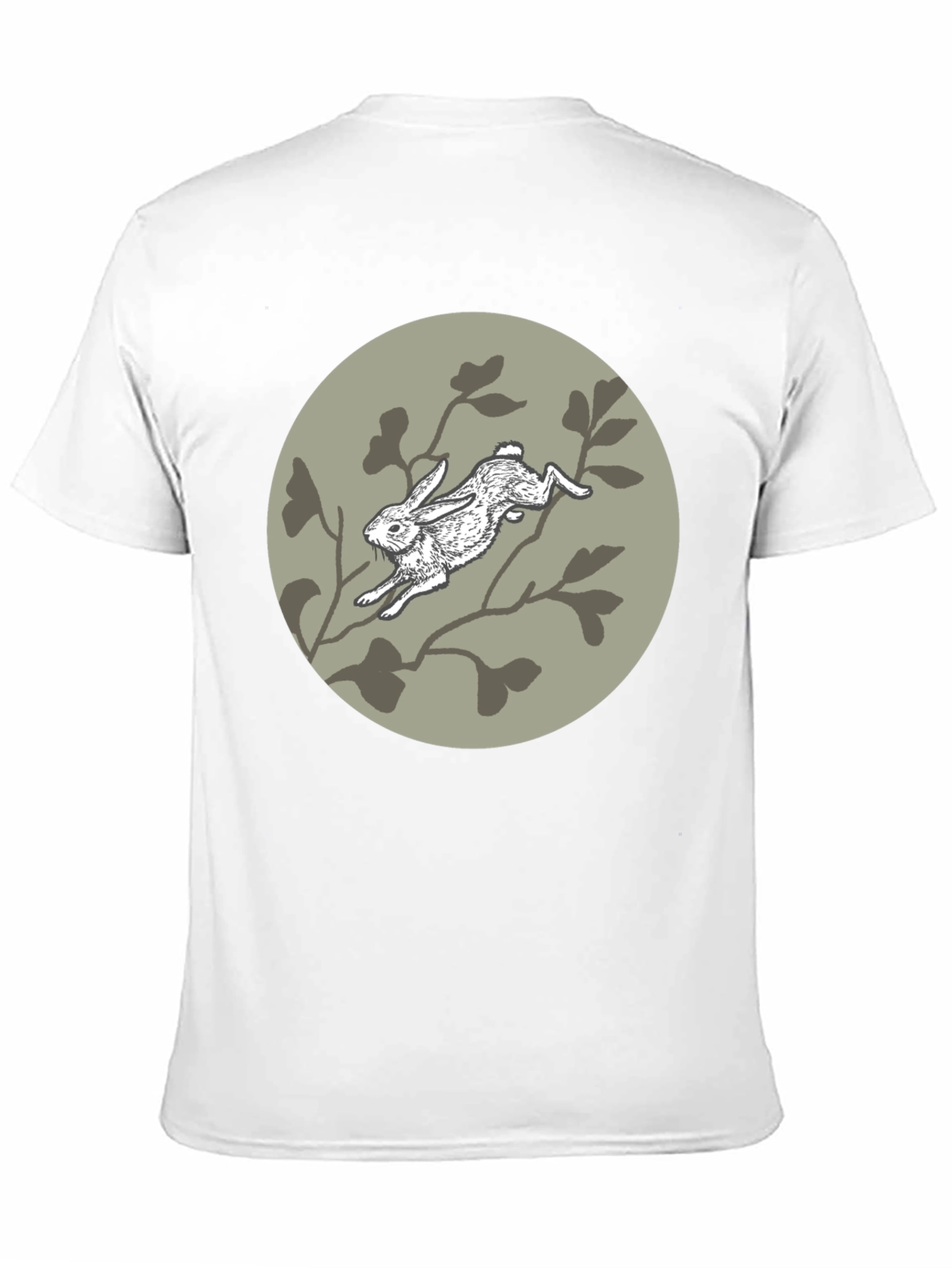 Rabbit T-Shirt - Artistic Graphic Tee