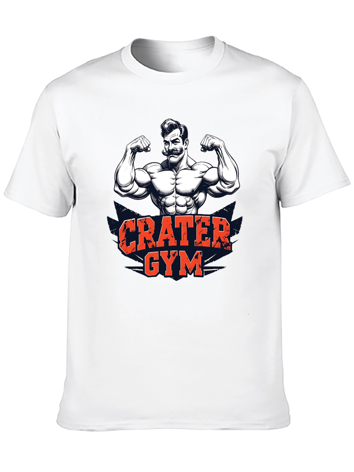 Crater Gym Black Graphic Tee