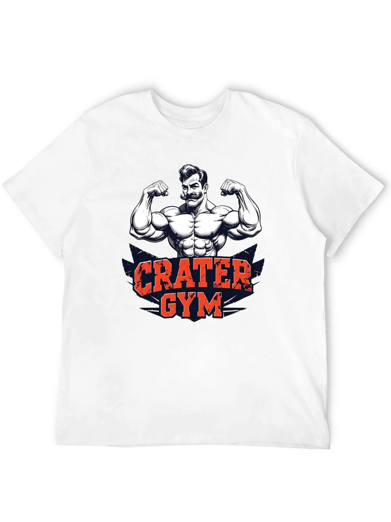Crater Gym Black Graphic Tee