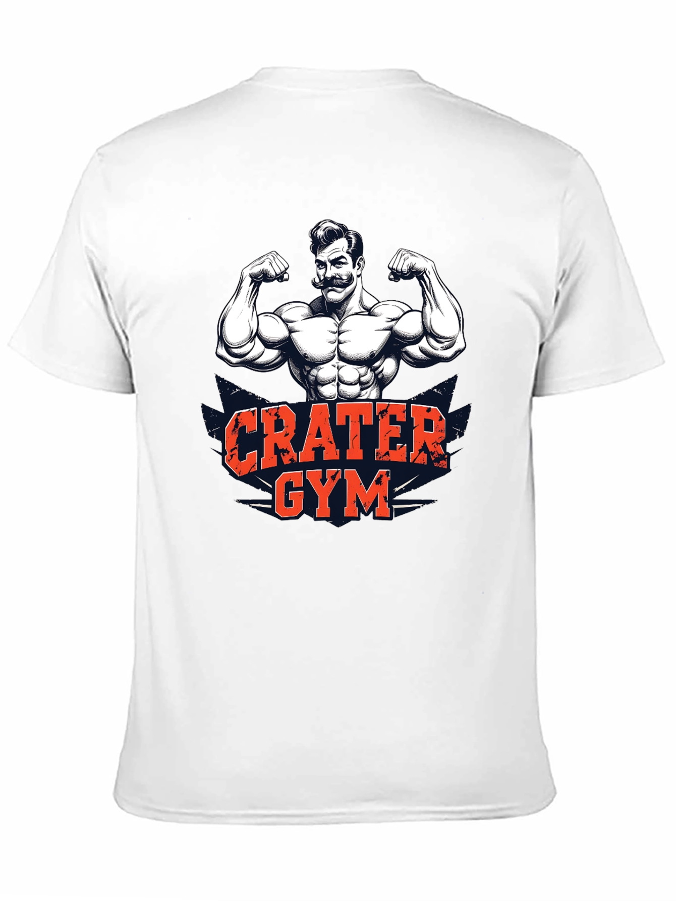 Crater Gym Black Graphic Tee