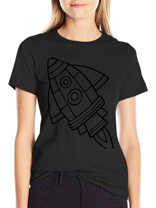 Rocket Graphic T-Shirt - Space Adventure Tee