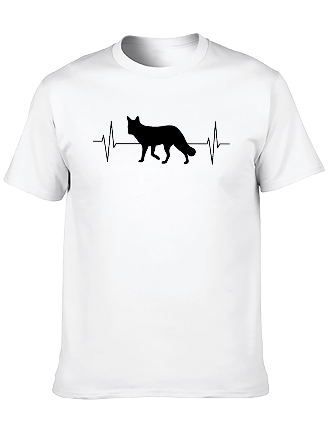 Dog Heartbeat T-Shirt - Stylish & Comfortable