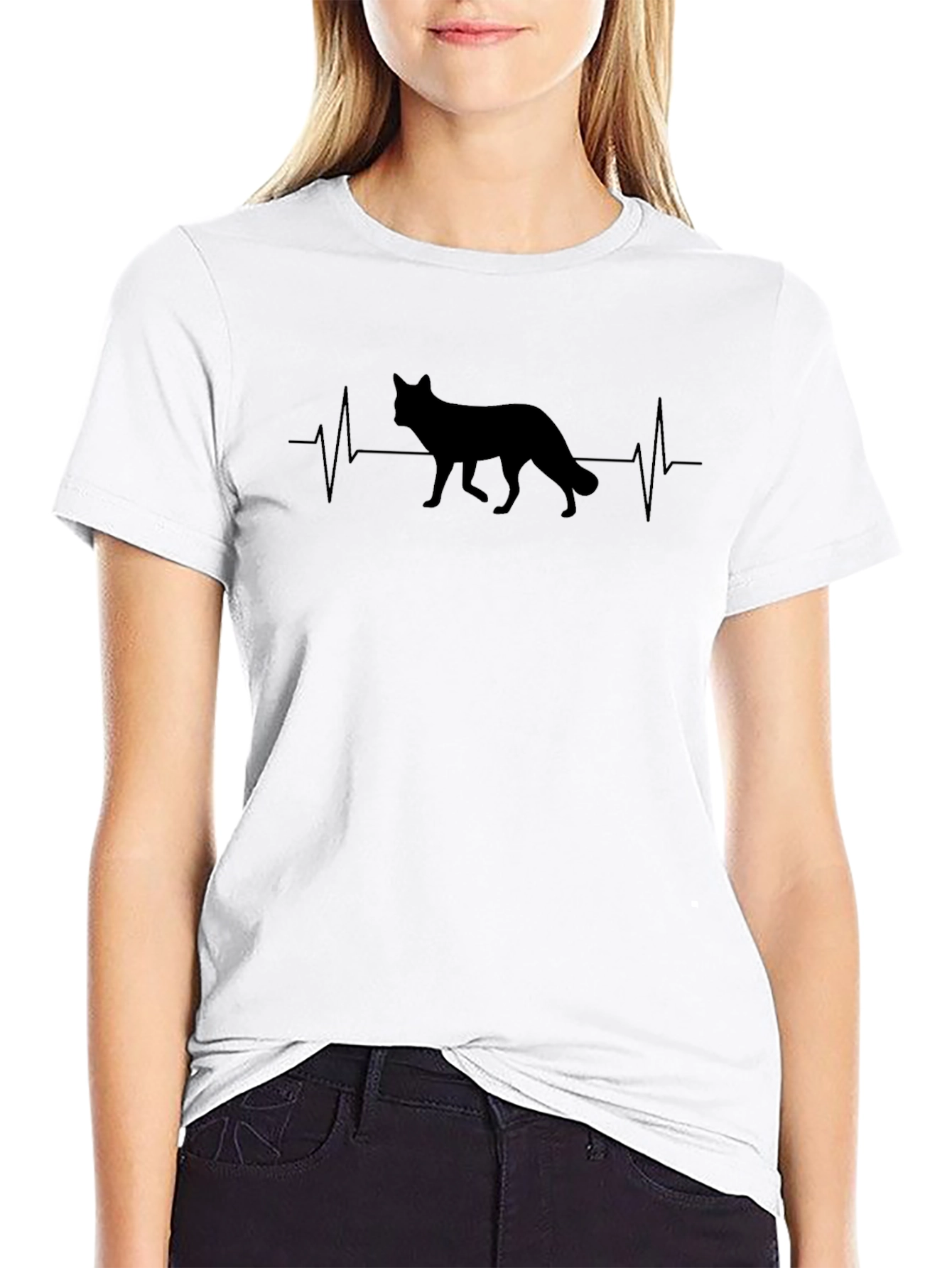 Dog Heartbeat T-Shirt - Stylish & Comfortable