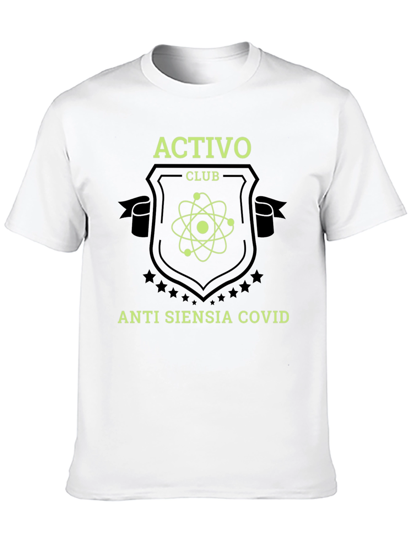 Activo Club Anti Siensia Covid Black T-Shirt