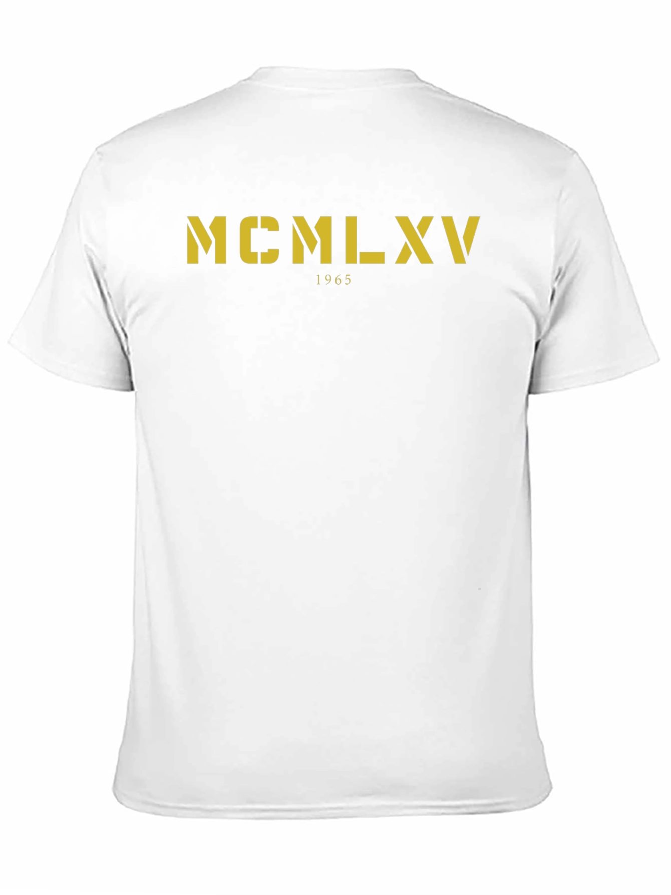Retro 1965 Roman Numeral Graphic Tee