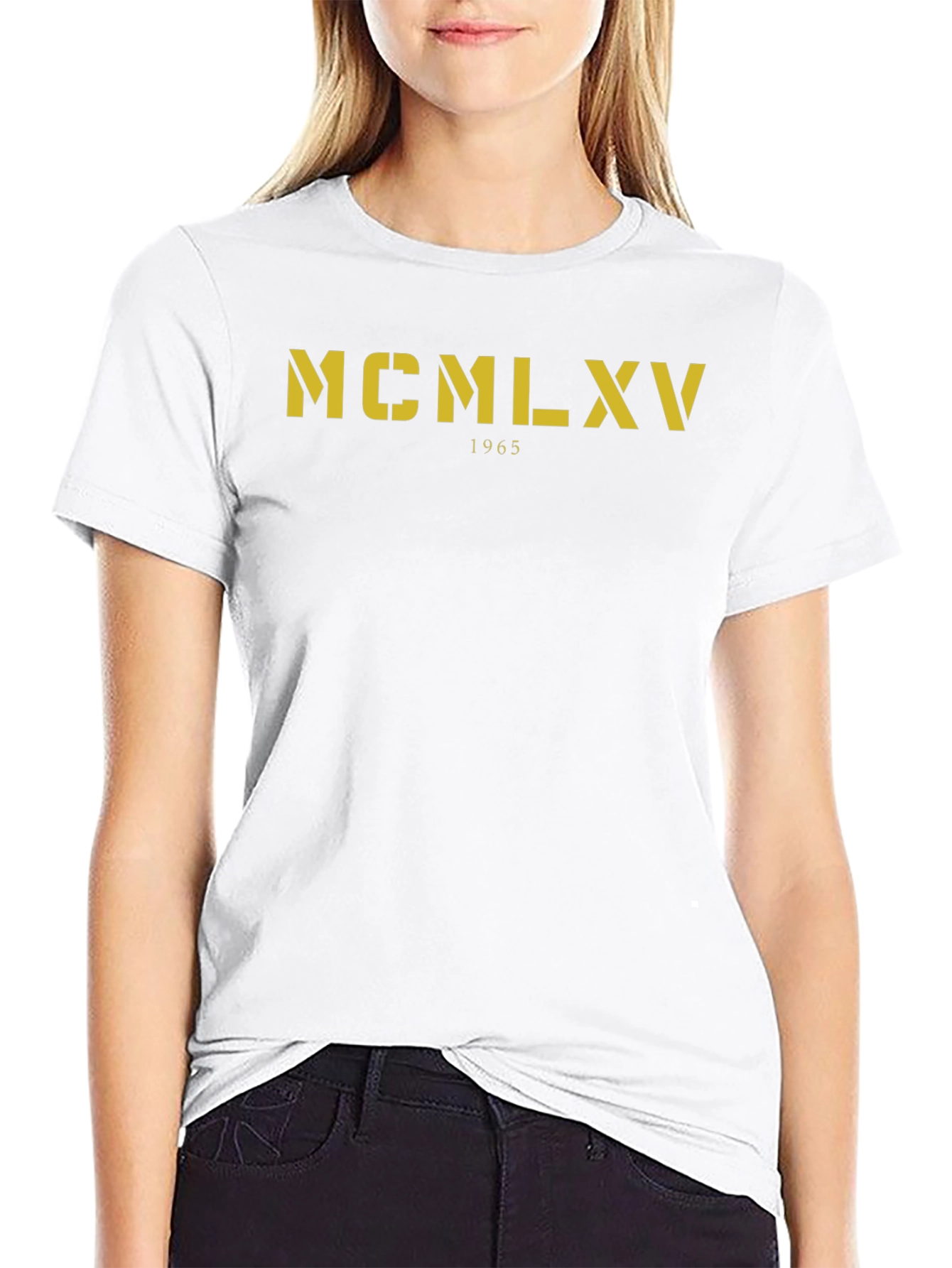 Retro 1965 Roman Numeral Graphic Tee