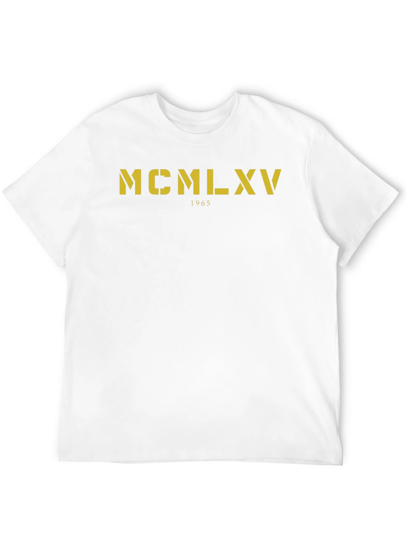 Retro 1965 Roman Numeral Graphic Tee