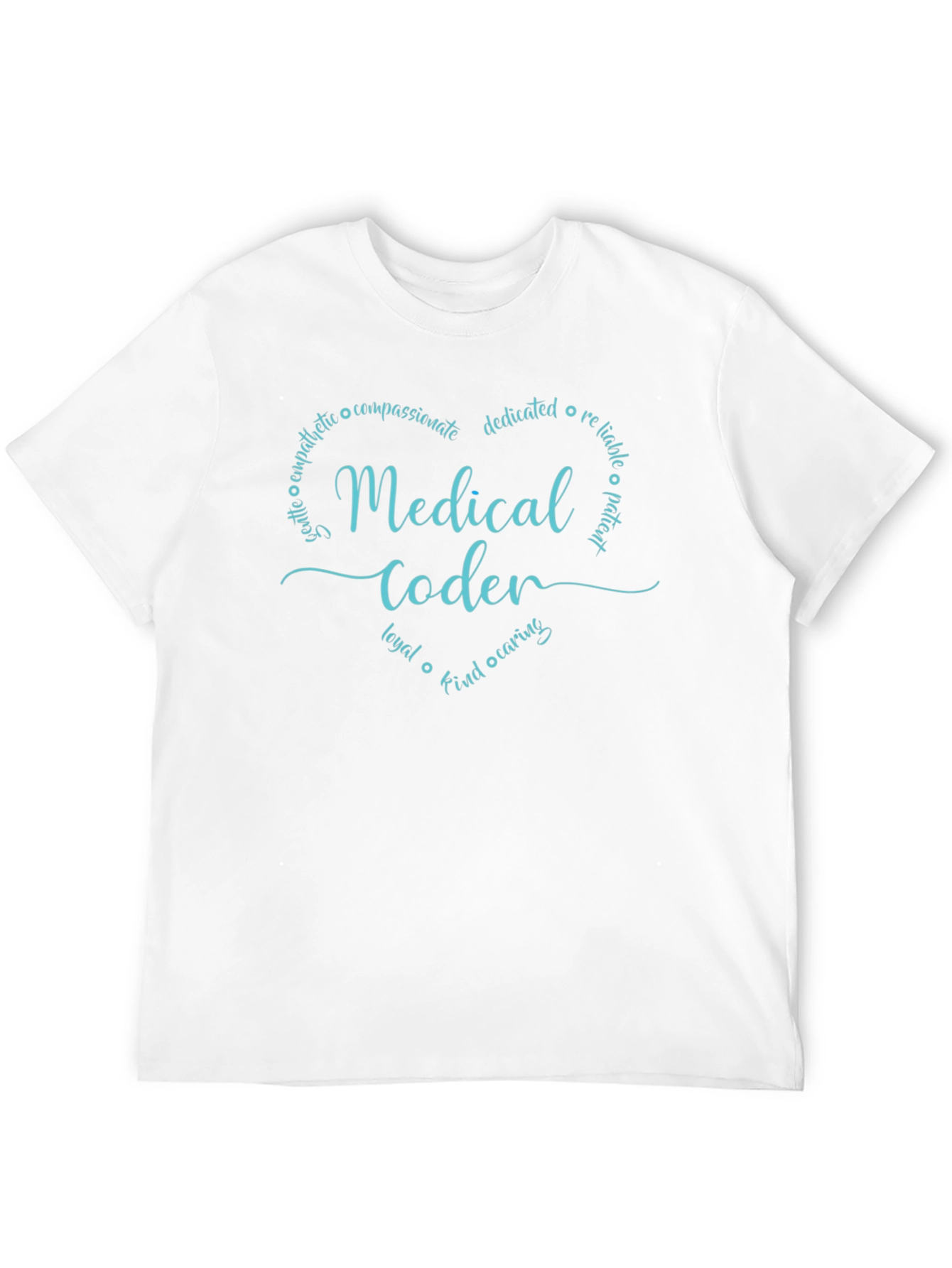 Medical Coder Heart Tee - Healthcare Hero Shirt