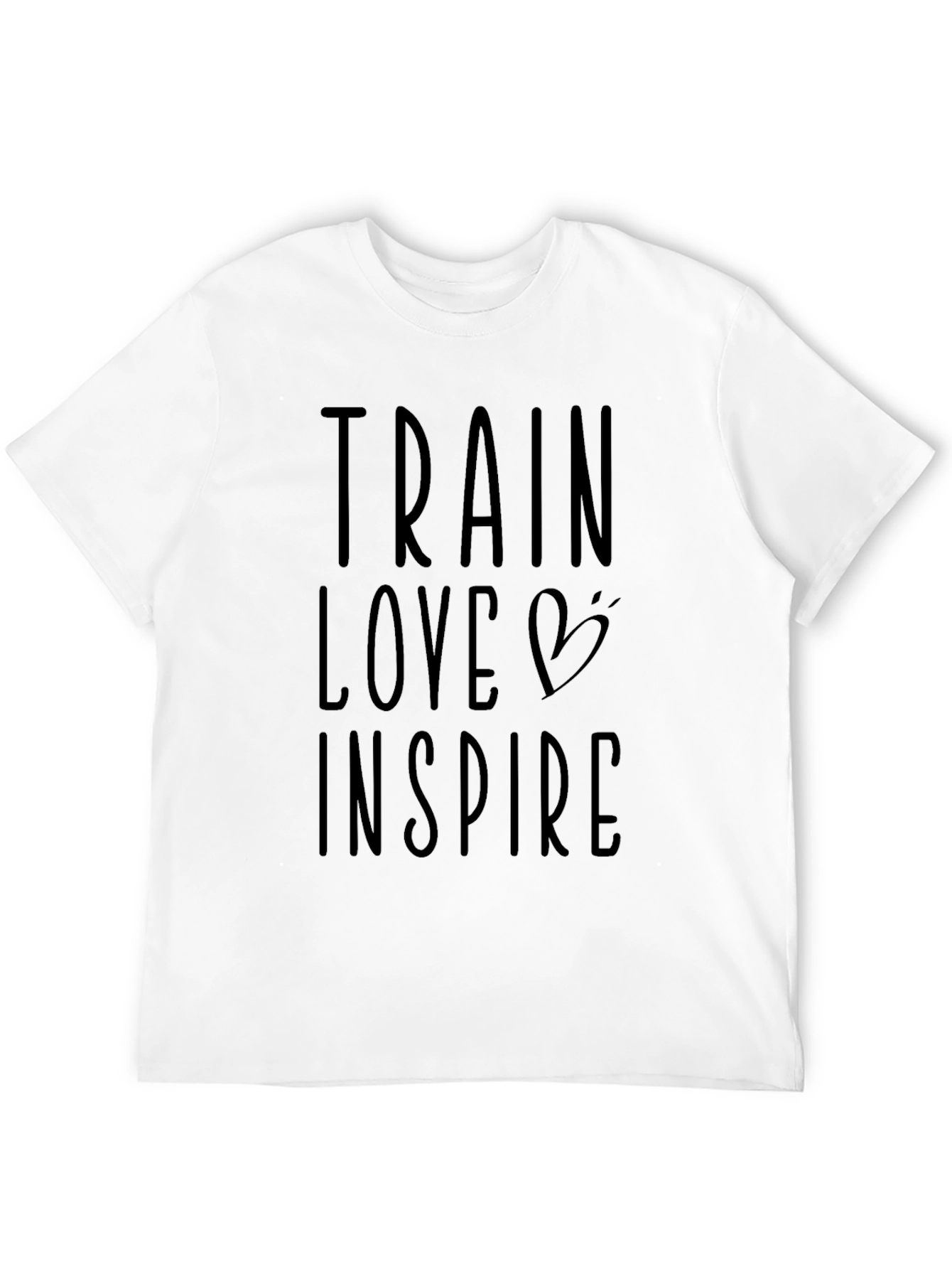 Train Love Inspire Graphic Tee