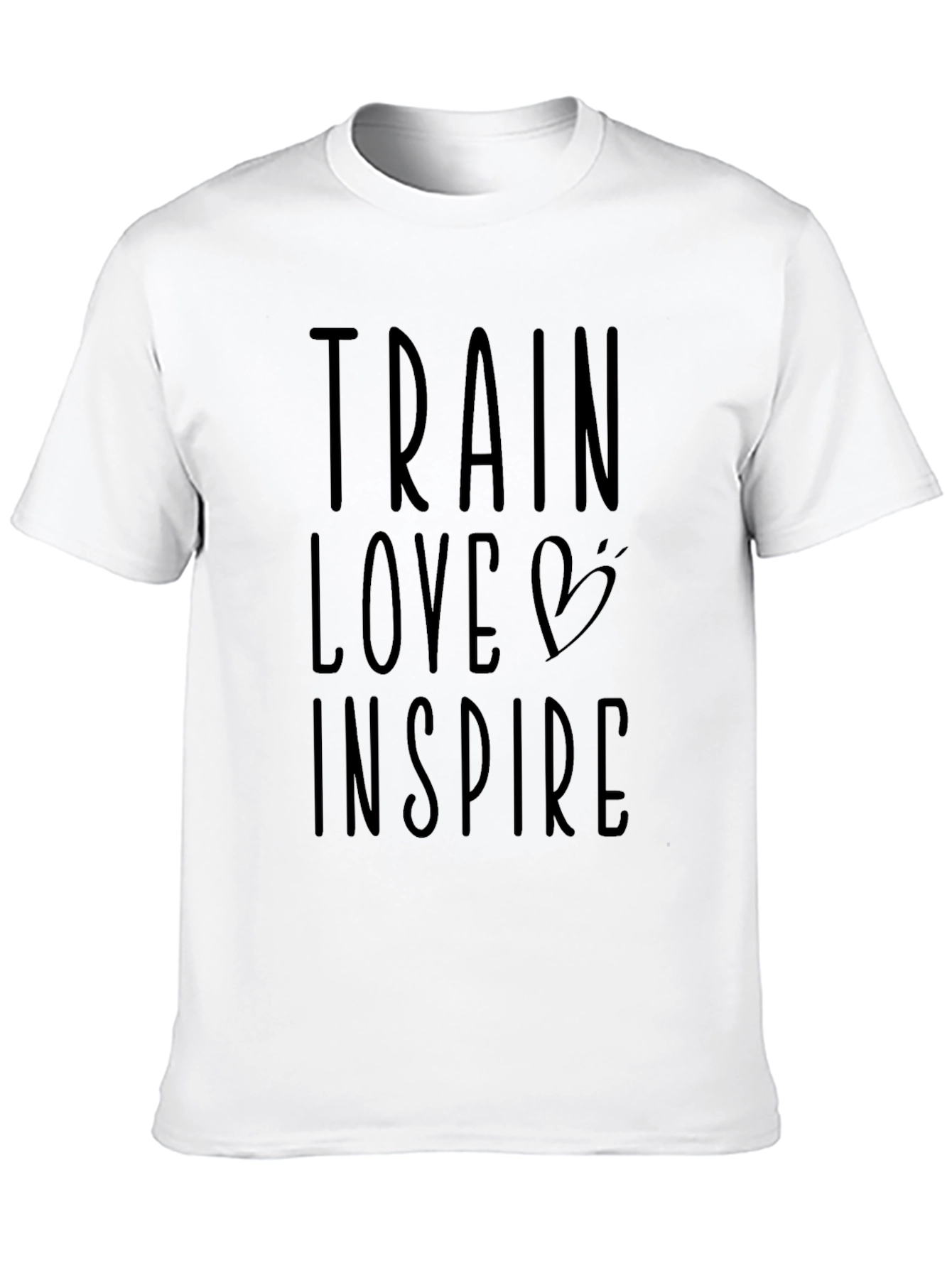 Train Love Inspire Graphic Tee