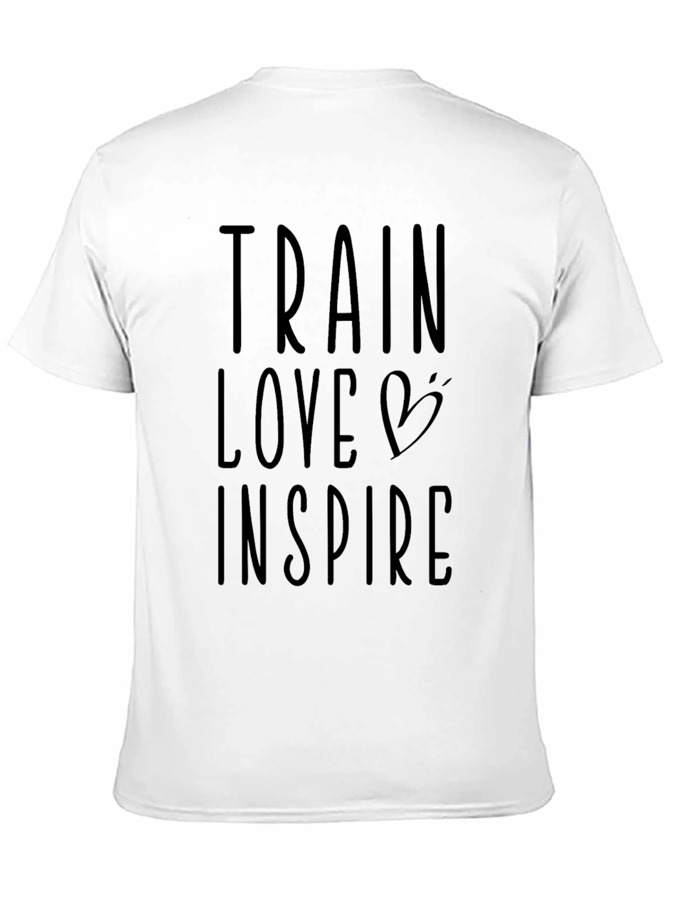 Train Love Inspire Graphic Tee