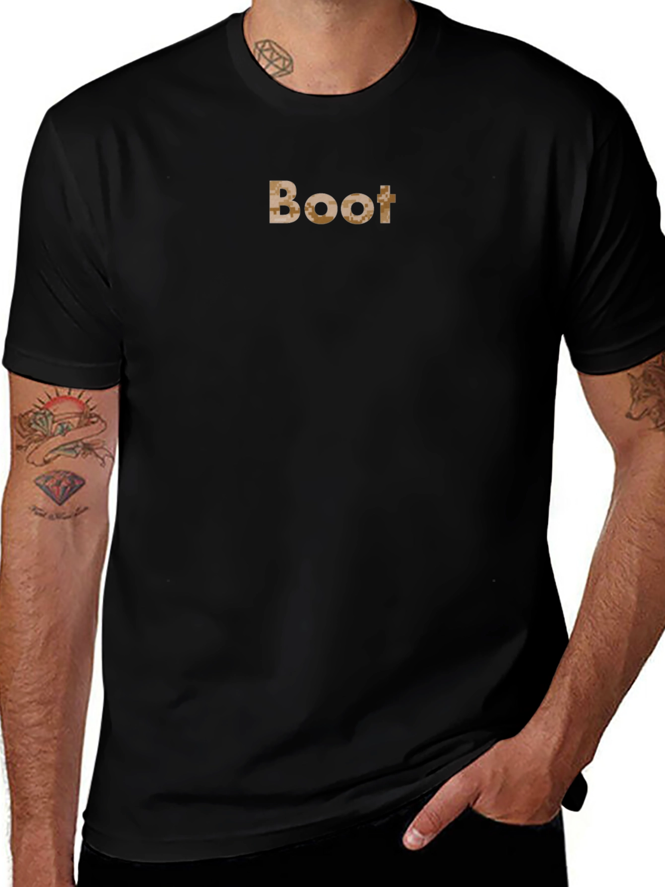 Boot Camo Graphic Tee - Classic Fit