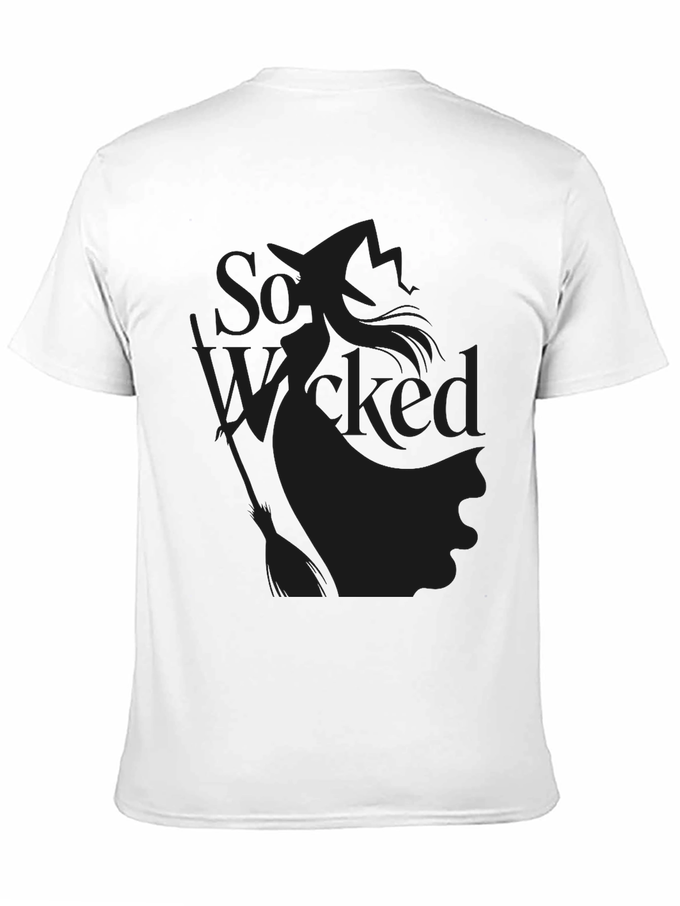 Mens Black So Wicked Graphic Tee