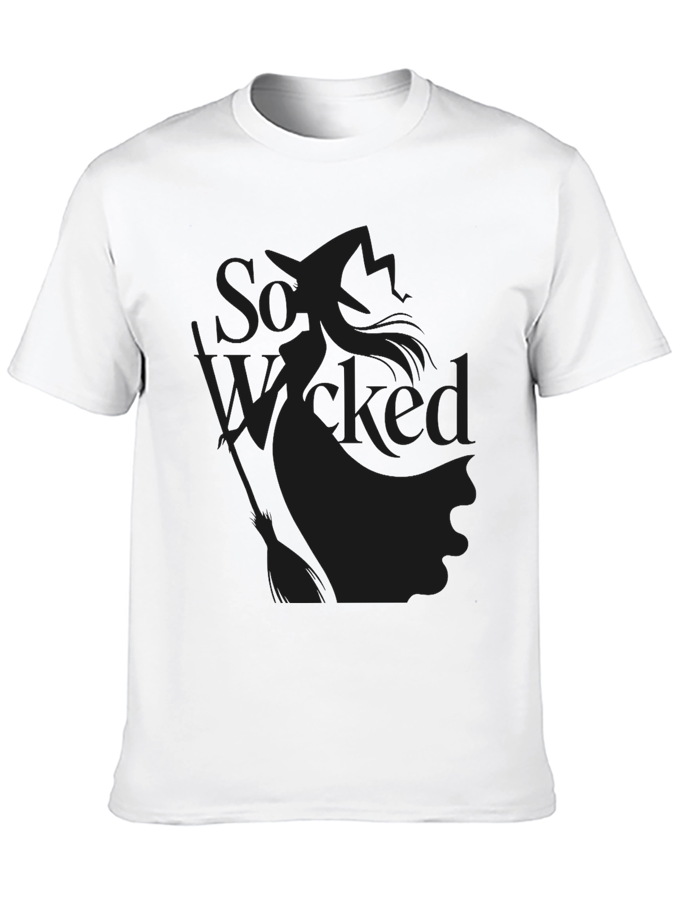 Mens Black So Wicked Graphic Tee