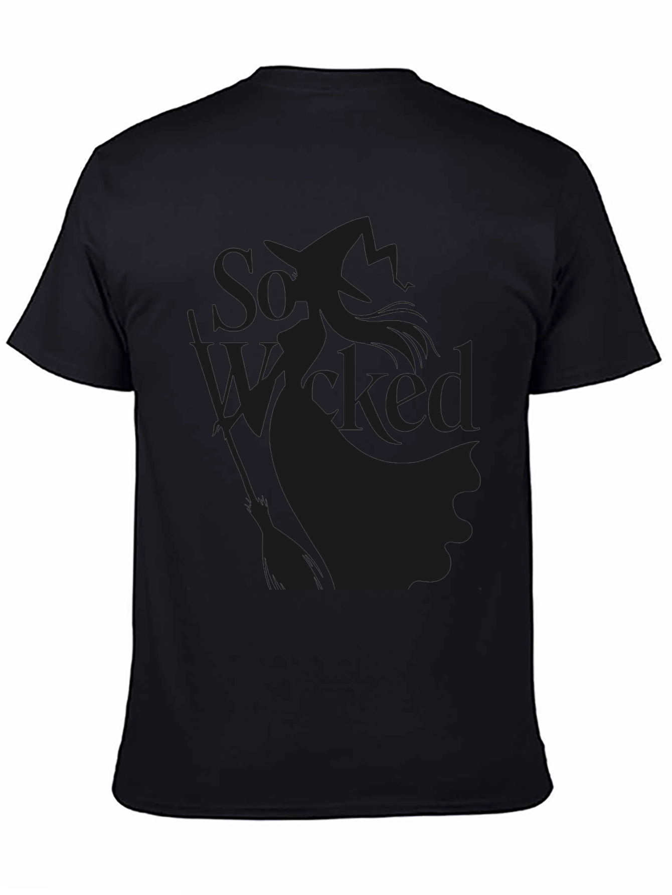 Mens Black So Wicked Graphic Tee