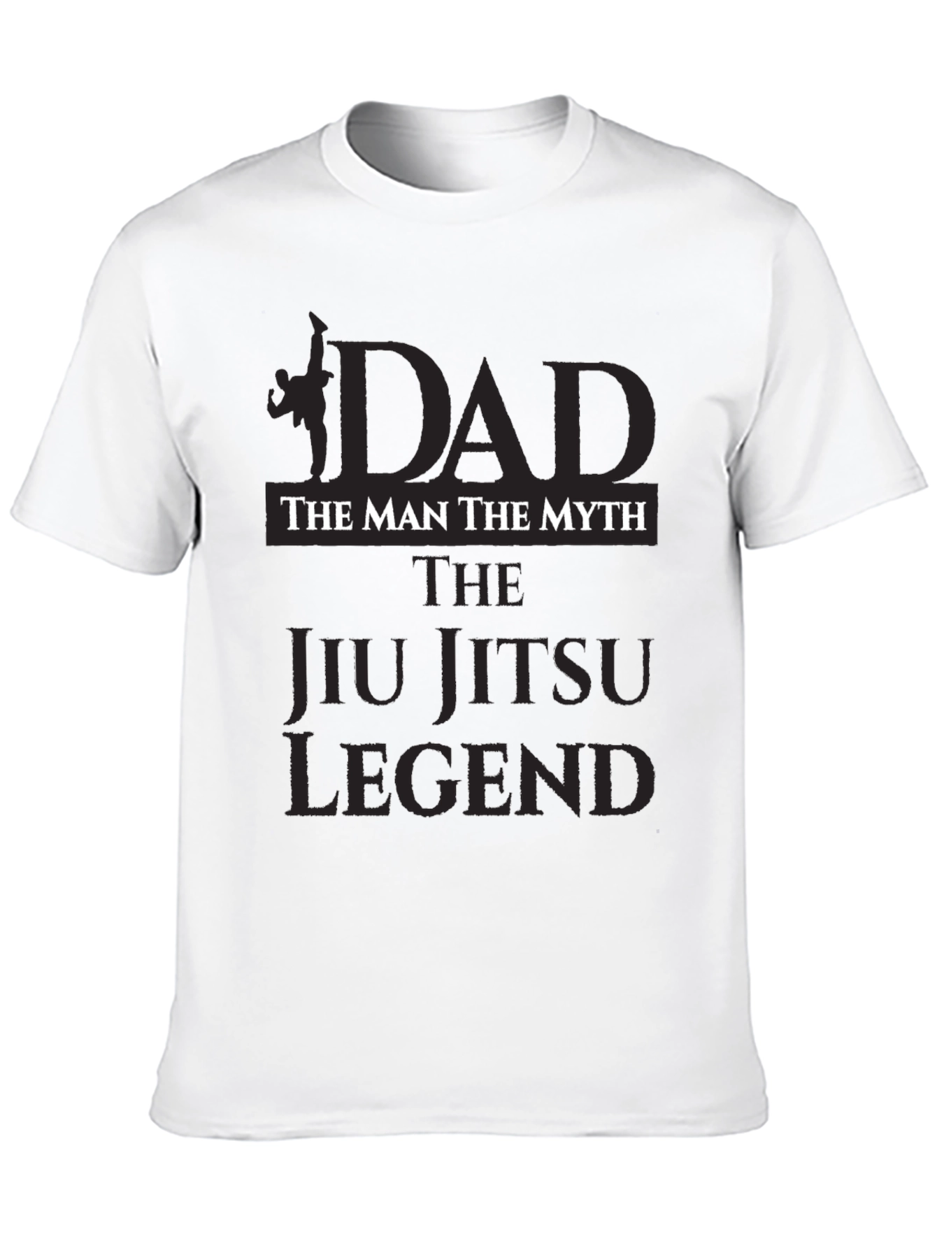 Dad Jiu Jitsu Legend Black T-Shirt