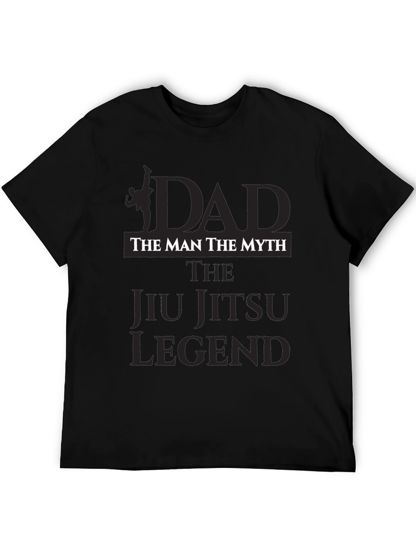 Dad Jiu Jitsu Legend Black T-Shirt
