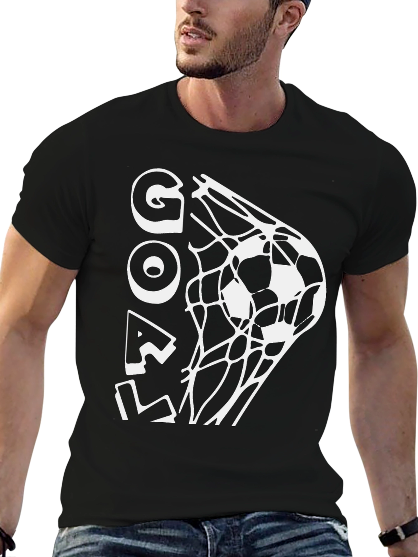 Goal T-Shirt - Soccer Ball in Net