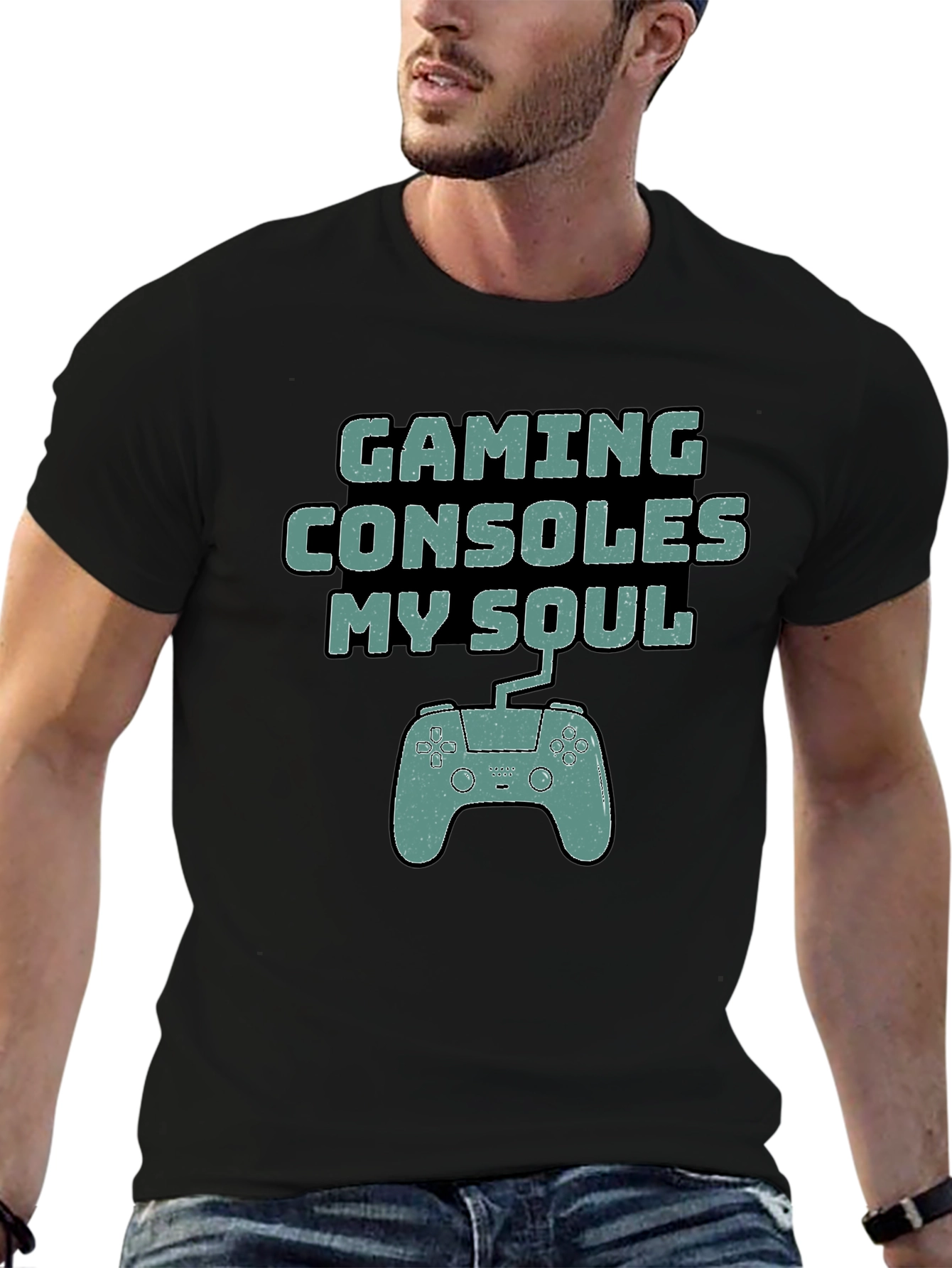 Gaming Consoles My Soul Graphic T-Shirt