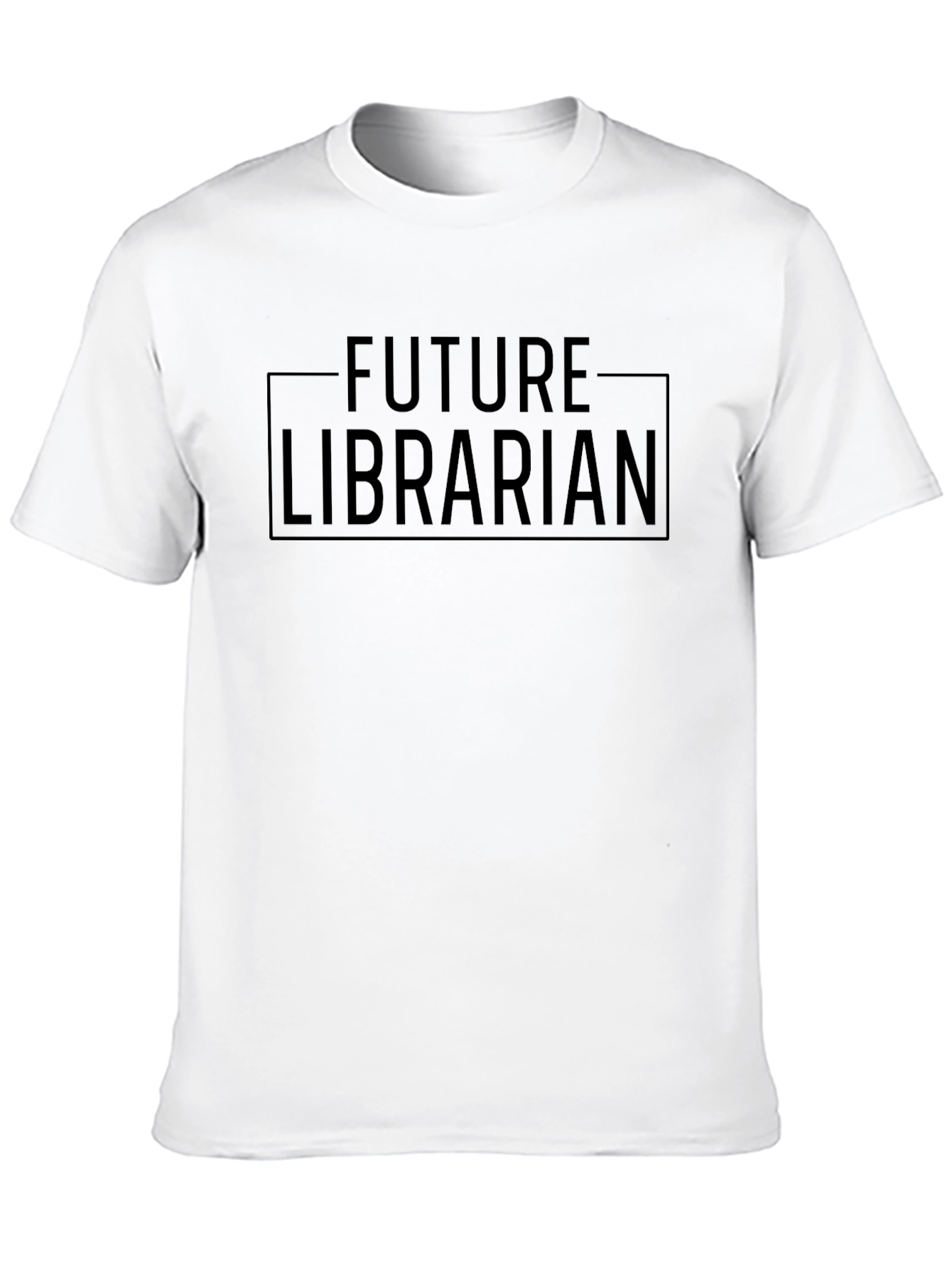 Future Librarian T-Shirt - Unisex Black Tee