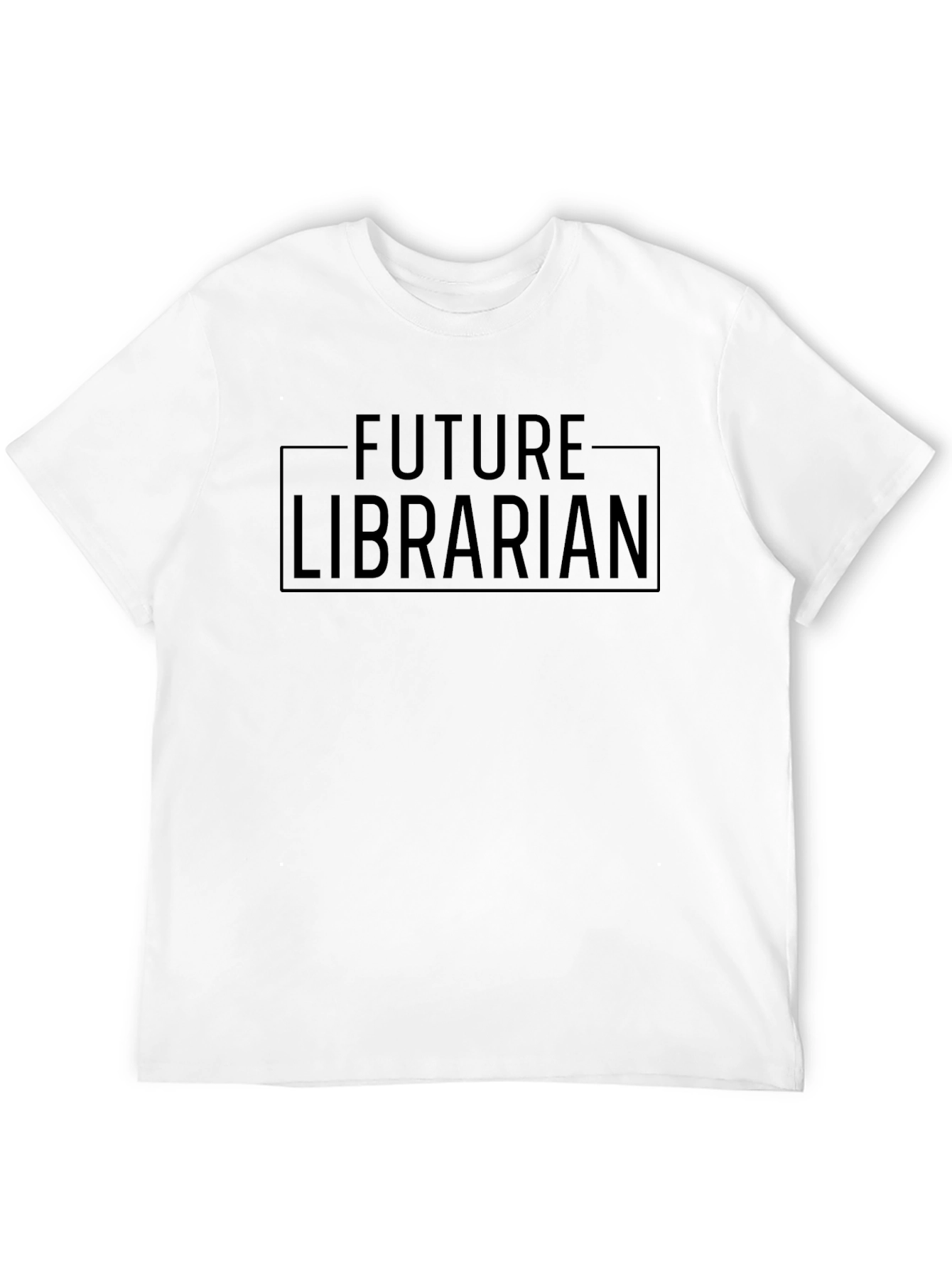 Future Librarian T-Shirt - Unisex Black Tee
