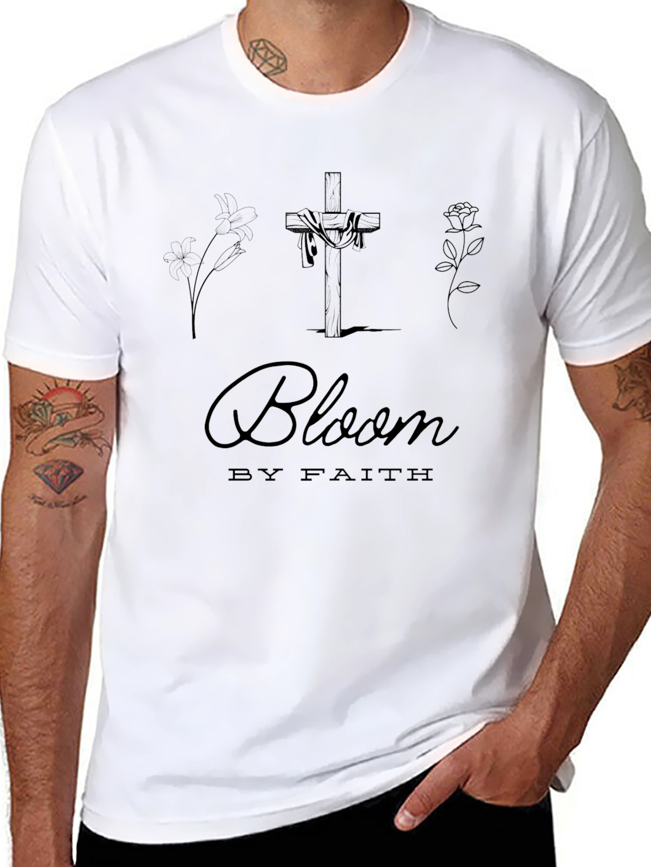 Bloom by Faith Graphic T-Shirt